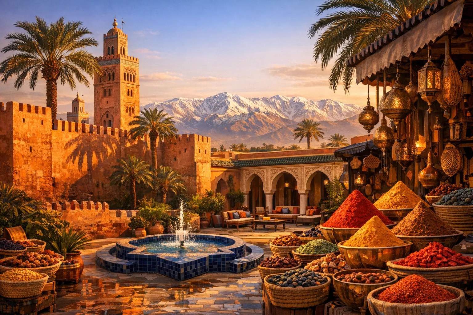 Marrakech 2026: guida completa per viaggiatori italiani con costi reali e itinerari
